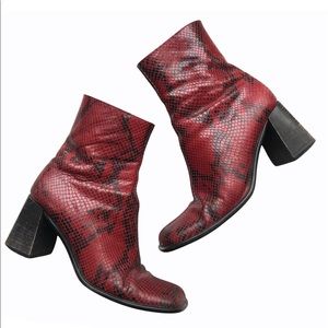 Vintage Snakeskin Boots vintage vintage vintage